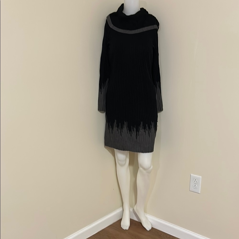 Studio One Black and Gray Dress